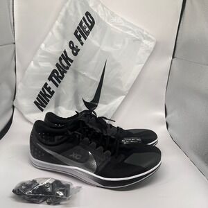 NIKE ZOOMX DRAGONFLY‎ XC DISTANCE SPIKES Men's 11.5 Black Bag Tool Running Shoes